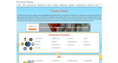 Desktop Screenshot of fundootimes.com