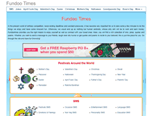 Tablet Screenshot of fundootimes.com